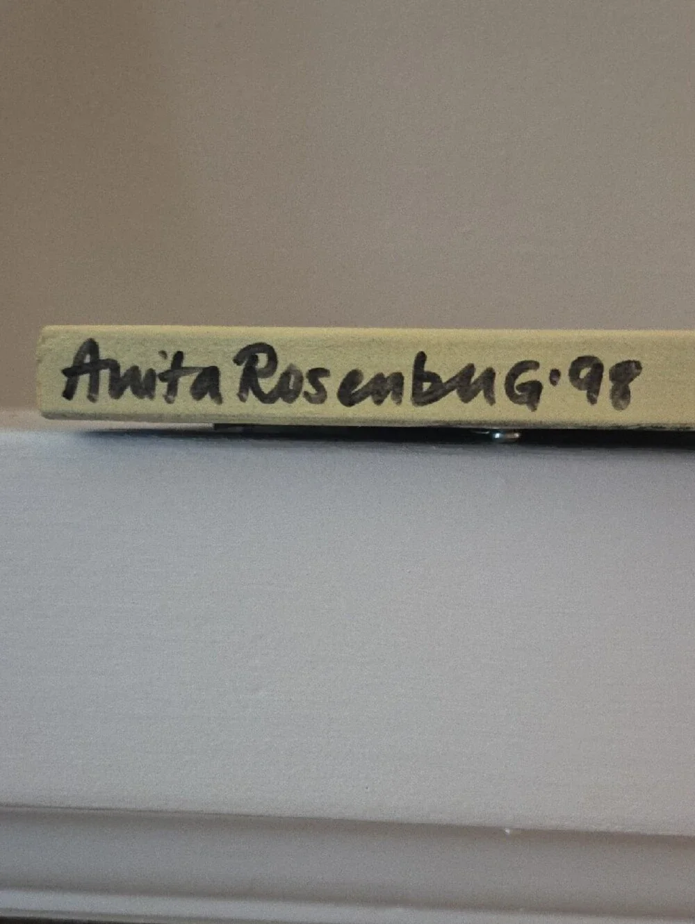 Anita Rosenberg Vintage Handpainted Photo Frame